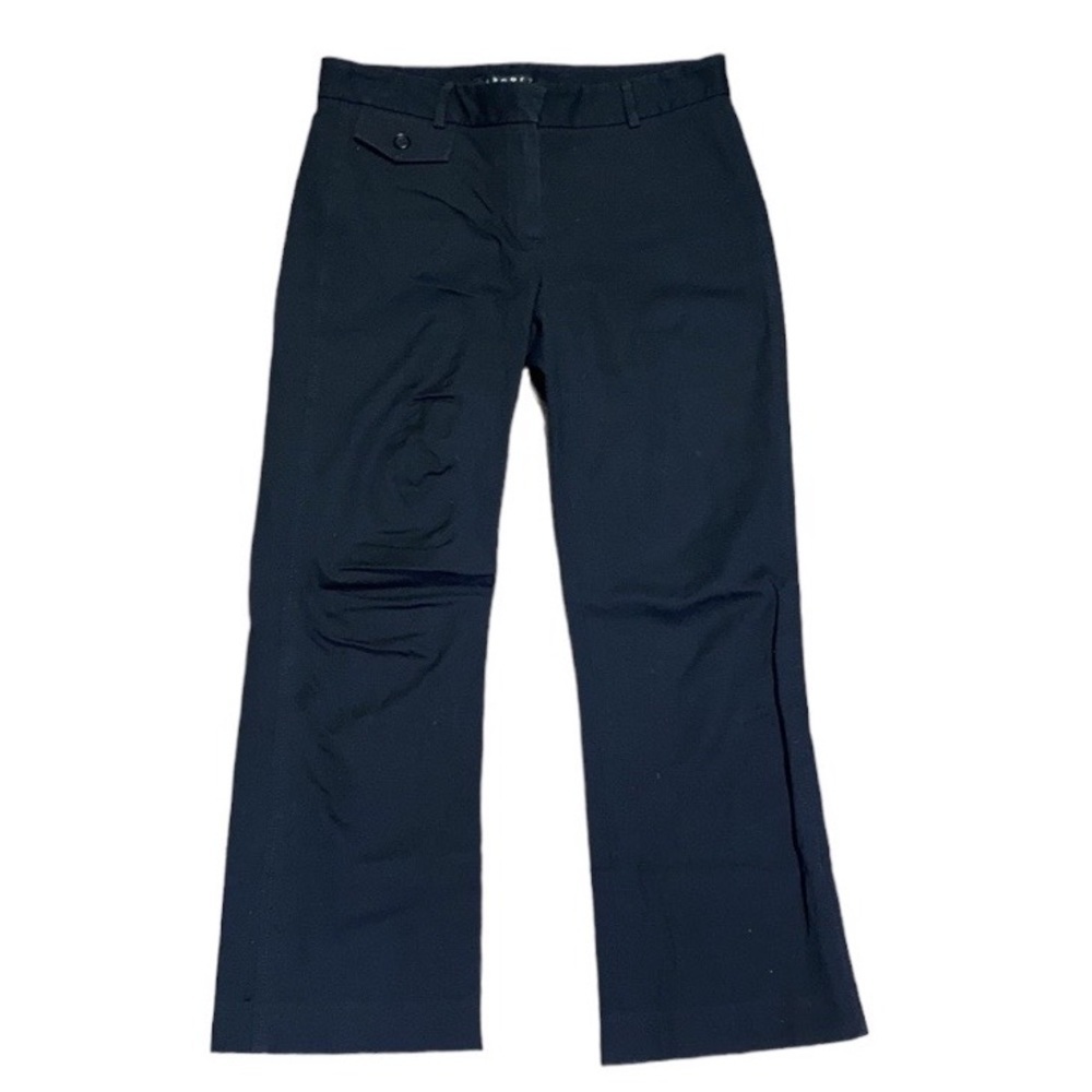 THEORY black trouser straight pants Size 4